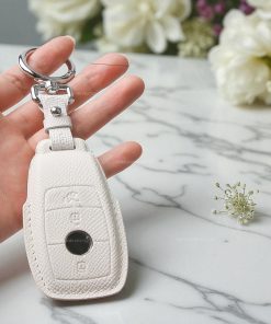 Bao da chìa khoá Mercedes 223 24